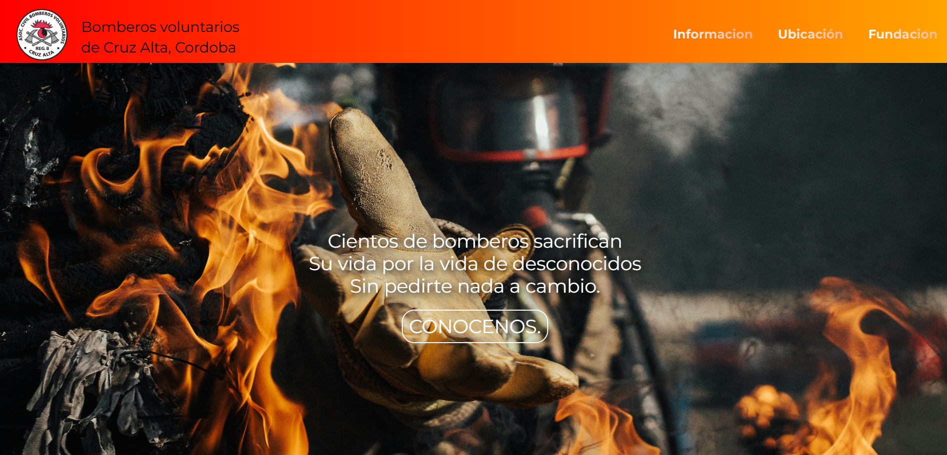 Vista previa del Proyecto Web